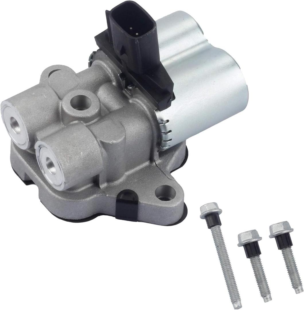 Dasbecan Engine Variable Timing Oil Control Valve VVT Solenoid Compatible with Chevrolet Chevy Malibu Impala 2.5L 2014 2015 Replaces# 12633613 19419980 916-806 918-806