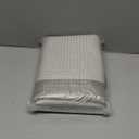 Shower Curtain and Liner, Brown Striped 3 in 1 Shower Curtain and PEVA Liner Set with 12 Rust-Resistant Metal Hooks, Waterproof Fabric Shower Curtains for Bathroom, 72 W x 72 H