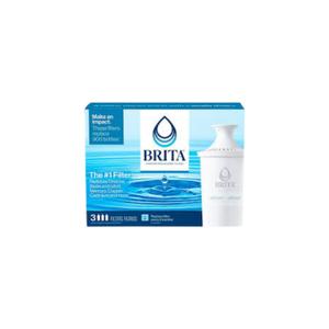 Brita Faucet Mount Water Filter System, Chrome, No-Wait Filtration, Easy Install, Multi-Use Tap Water Filter for Kitchens, Bathrooms & Small Spaces (1 ct)