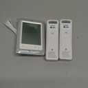 Refrigerator Thermometer with Alarm, Digital Wireless Fridge and Freezer Thermometer, Max Min Temperature Records with Magnetic & Stand Options for Home Restaurant