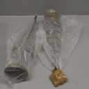 Yuefunny Set of 2 Lighted Christmas Tree Table Decoration with Golden Star Battery Operated Tabletop Prelit Mini Xmas Tree with LED Light up Desk Ornament for Home Mantel (Spiral,Antique Bronze)