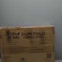 Delta Children Little Folks 2-in-1 SlimFold High Chair for Babies and Toddlers, Pink