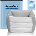 Lumbar Support Pillow,Adjustablearomacore Spinal Support,Spinal Recovery System,Sleeping Back Support for Sleep with 360 Ergonomic Design & Breathable Cotton Fabric. (XL)