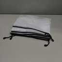 Mesh Zipper Pouch, 6PCS Waterproof Plastic Mesh ZipperBag, B5 Size Tear-Resistant Document Pouch, Extra Large Zip File Bags, for School Office Supplies Home Travel Storage(11.26×7.9 Inch)