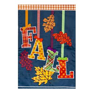 2 x Decorative garden flag