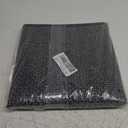 Kitchen Mat 1 PCS, Cushioned Non Slip Rugs for Kitchen Floor, Absorbent Runner Comfort Standing Mats Washable for Kitchen, Office, Home (Black, 24"x36")