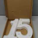 Marquee Numbers 15th Birthday Decorations For Girls Boys, 15 Light Up Numbers 