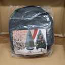 Upright Christmas Tree Storage Bag 7.5 Ft, Christmas Tree Cover Fit for 6 Ft to 7.5 Ft, Christmas Tree Covers for Upright Storage, Christmas Tree Bag (Green)