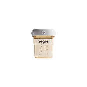 Hegen Easy to Clean Reuseable Breast Milk Storage, 5oz Breast Milk Storage (Single)