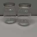 2 Pack Regular Mouth Mason Jars 16oz Glass Canning Jars with Airtight Lids for Preserving, Jam, Honey, Jelly, Wedding Favors, Sauces, Meal Prep, Overnight Oats, Salad