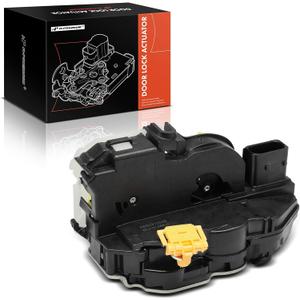 A-Premium Rear Left Door Latch Lock Actuator Compatible with Chevrolet, GMC, Buick & Cadillac Vehicles - Equinox 2011-2017, Malibu 2013-2017, Cruze, Terrain, Lacrosse, SRX, Verano, Regal, Orlando