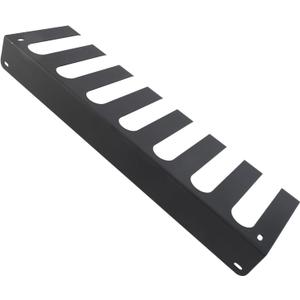 Gym Organizer Rack, 8 hook versatile gym equipment wall hanger, for exercise bands, barbell bar, jump rope with medals, keys, brooms