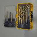 DEWALT Drill Bit Set, Titanium Nitride Coated, 14-Piece (DW1354)