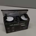 L LOHAS LED Night Light Plug in, Modern Night Lights Plug into Wall, Dusk to Dawn Sensor, Soft White 3000K, 0-100LM Adjustable Brightness, Dimmable Night Lights for Hallway Bedroom Stairway, 2 Pack