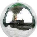 Youdepot 16-Inch Large Disco Ball  Big Hanging Mirror Ball Disco Ball Decor for Disco Party Decorations, Weddings, Events, Disco Christmas Decor, and Home Celebration