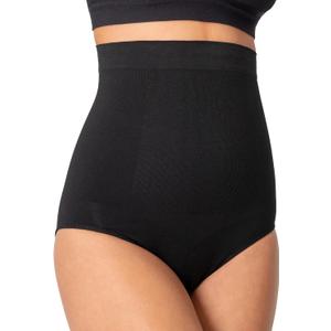 SHAPERMINT Shapewear for Women - Seamless Shapewear Tummy Control Panty, Body Shaper, Tummy Control Underwear for Women (Medium-Large, Black)