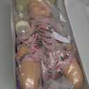 BABESIDE Lifelike Reborn Baby Dolls - Sleeping Realistic Newborn Soft Body Real Life Girl Dolls with Accessories Gifts for Kids Age 3 + & Collection, 20 inches