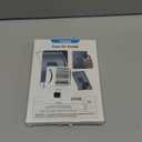 Clear Case with Stand for 7" All-New Kindle Paperwhite Cases 2024 (12th Gen) & Kindle Colorsoft Signature Edition | Anti-Yellowing, Ultra Slim Scratch-Proof Kindle Cover with Left-and-Right Hand Strap (C-Rose Red)