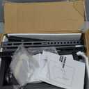 GYIIYUO Tabletop TV Mount Stand with Led Light for 32-65 Inch TVs, Height Adjustable Universal TV Base Stand, TV Riser Stand with Storage Soundbar Shelf for Living Room,Bedroom(Black) (30"11")