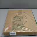 eYotto Night Light Wall Clock for Bedroom, Illuminated Wall Clocks Battery Operated Glow in The Dark Lighted Clock for Home, Living Room, Kitchen, Office, Easy to Read Large Display, 12Inch (Black and White)