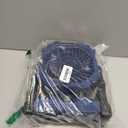 Misting Fan Portable with RGB Lantern, 20000 mAh Rechargeable Battery Operated Camping Mist Fan with Emergency Hurricane Supplies, Perfect Cooling Mister for Outdoor Travel (Blue)