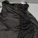 Rigeri Silk Nightgown Sexy Chemise Silk Slip Dress with Side Slit Lingerie for Women Medium