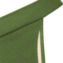 ZAFUL Women's Texture Bikini Sets with Criss Cross Back Two Piece Swimsuit Removeable Pads Swimwear Deep Green Medium (Green)