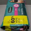 Depend Fresh Protection Adult Diapers, Incontinence & Postpartum Bladder Leak Underwear for Women, Disposable, Maximum, Medium, Blush, 30 Count