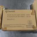 Yes4All Cast Iron Rucking Weight for Backpack, Training Weight Plate with Ergonomic Rounded Handle, Protective Glossy Finish for Weighted Walking, Hiking, Rucking, Resistance Workout, 10 LB