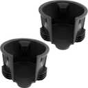 2PCS Central Console Cup Holder Insert LR021330 LR087454 Fit for Land Rover Range Rover for Land Range Rover Sport LR2 LR3 LR4