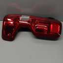 Nakuuly Tail Light Halogen Type Compatible With 2019 2020 2021 2022 2023 2024 Chevy Silverado 1500 2500HD 3500HD Left Driver Side Taillight Rear Lamp Brake Signal Assembly with Bulb (NON-LED Model)