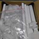 LED Hexagon Garage Light: Upgraded 10-100% Dimmable LED Garage Hexagon Lights, 25 Packs LED Light, 26400LM Super Bright Honeycomb Lights for Gym Basement Hair Salon (White)