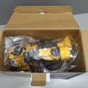 Paint Sprayer, 850W HVLP Spray Gun with 1400ml Detachable Container, Electric Paint Sprayers with 4 Nozzles & 2 Patterns - Portable Spray Guns Perfect for Fences, Sheds, Walls, Garden (Yellow)