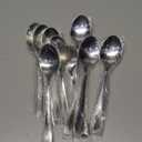 Dinner Spoon Set,16 Pcs 7.3" Tablespoons,Premium Food Grade Stainless Steel Spoons,Durable Metal Spoon,Tablespoon,Silverware Spoons Only,Mirror Finish & Dishwasher Safe,Use for Home,Restaurant