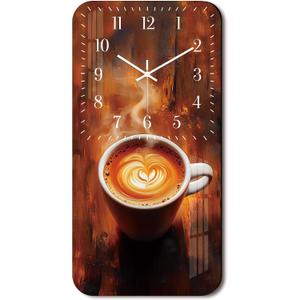 Large Farmhouse Clocks for Wall - 24 Inch Analog Kitchen Clocks Wall Battery Operated - Vintage Rustic Wall Clocks Silent Non Ticking for Living Room Office Home Decor, 11.63*22.83inch