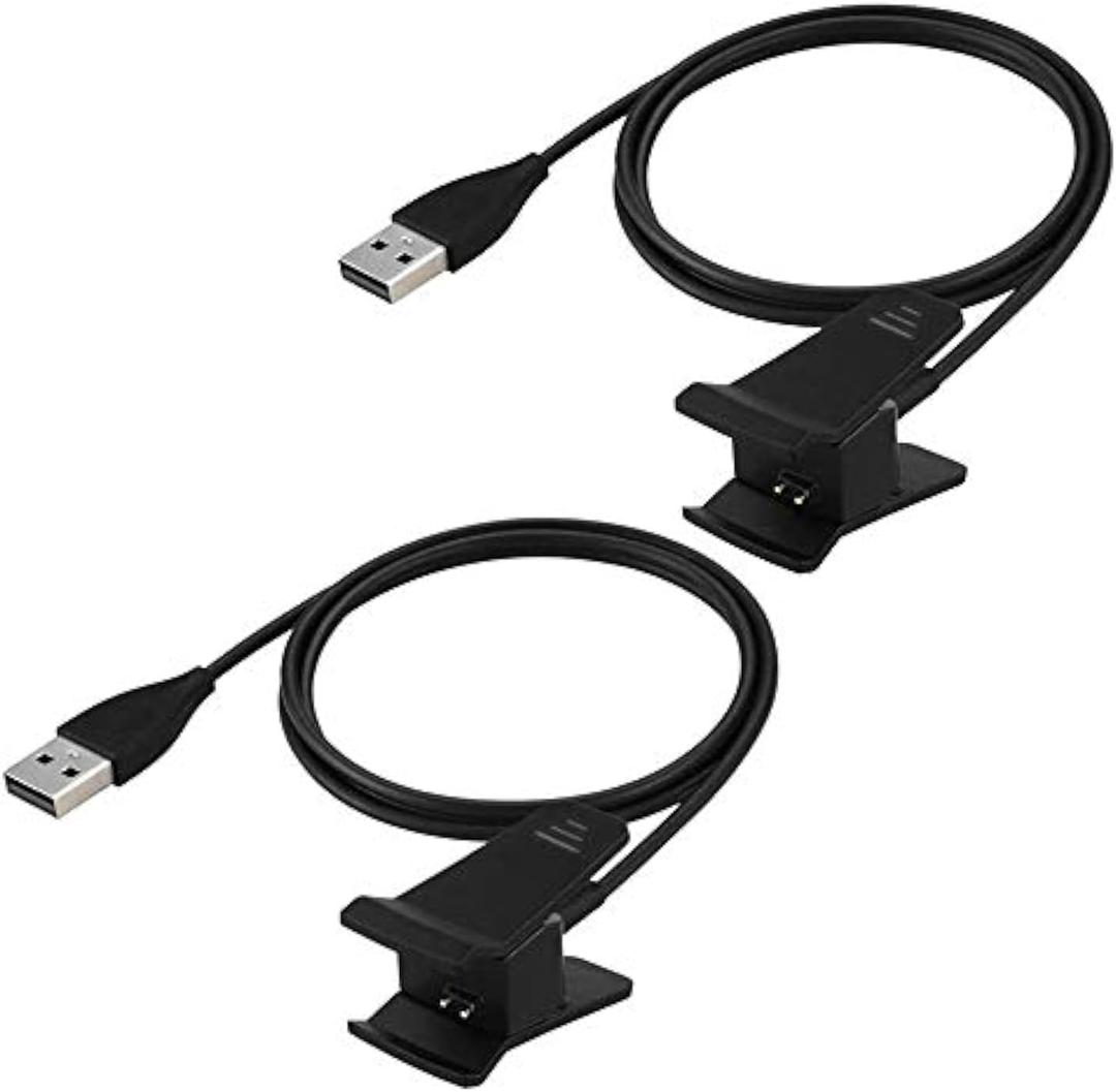 Charger for Fitbit Alta (Not for Fitbit Alta HR), Repalcement Charging Cable Cord for Fitness Activity Tracker (1m/3.3ft)(2)