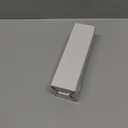 Oubonun 100% Jersey Cotton Body Pillow Cover with Zipper - Luxury Soft Removable Pillow Case - Long Fuzzy - Knitted (White, 21"X54")