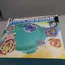 COCOFOX Burst Set, 12 Battling Tops 3 RightSpin Launcher and 1 Stadium, Toys for 6 Year Old Boys & Girls & Up ( Exclusive) Green