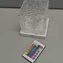 Ocean Wave Projector Light, 16-Color LED Cube Lamp & Remote, 3D Holographic Water Ripple, Romantic Ambient Lighting for Kids Room, Meditation, Relaxation, Bathroom, Night Light (Plug-in)