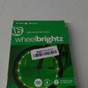 Brightz WheelBrightz LED Bike Wheel Lights - 2025 Edition with Superior Straps & LED-Weatherproof Shield! 14 Colors - Unmatched Durability, Visibility & 48+ Hours of Dazzling Illumination (Blue)