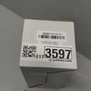 RAHATA Oil Lamp Chimney Hurricane Lamp Glass Replacement Clear 3 Inch Base for Kerosene Lamp Shade(Wave Style 1P)