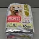 Paw Inspired 20ct Disposable Dog Diapers | Female Dog Diapers Ultra Protection | Diapers for Dogs in Heat, Excitable Urination, or Incontinence (X-Large)