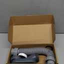 1 1/2 Inch Tub Drain Kit with Low Profile P Trap,Flexible Drain Pipe for Freestanding Tub, RV Shower, Clawfoot Tub - Low Profile Shower Drain Kit, Easy Installation