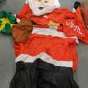 14 FT Christmas Inflatables Santa Claus Outdoor Decoration, Giant Santa Inflatable with Gift Bag, Blow Up Yard Decor with Built-in LED Lights for Xmas Lawn Garden Home Holiday Party