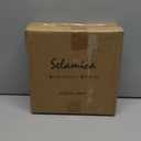 Selamica 8 inch Porcelain Dinner Plates, Large Size Serving Plate for Salad, Pancakes, Steak, Set of 6, Assorted Colors