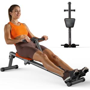 Niceday Rowing Machine, Hydraulic Rower Machine with 16 Resistance Levels, 300LBS Loading Capacity