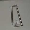 MKO Towel Rod for Bathroom, 16 Inch Heavy Duty Bath Hand Towel Holder Rod, Single Towel Bar Wall Mounted, Brushed Nickel