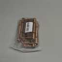 5 Pcs Flush Non-Mortise Hinges,Red Bronze Door Hinges with Screws,Stainless Steel Heavy Duty Smooth Movement Door Hinges (4 Inch x 3 Inch)