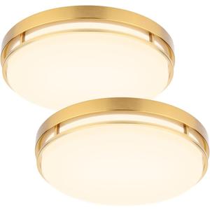 2Pack LED Flush Mount Ceiling Light Fixture 16inch 35W