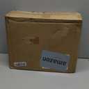 TODO Mini Exercise Bike Pedal Exerciser Foot Peddler Portable Therapy Bicycle with Digital Monitor (Bright White)